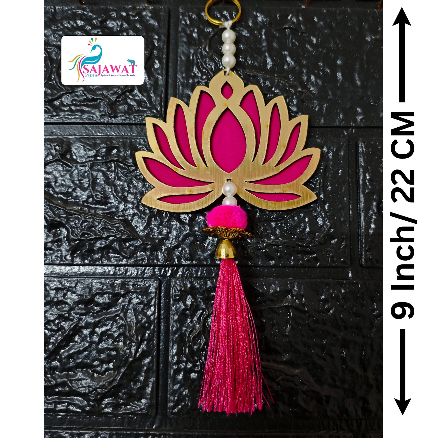 Pink Tassel Set – 5 Pieces Handcrafted tassels to add a soft, charming, and elegant touch to your decor