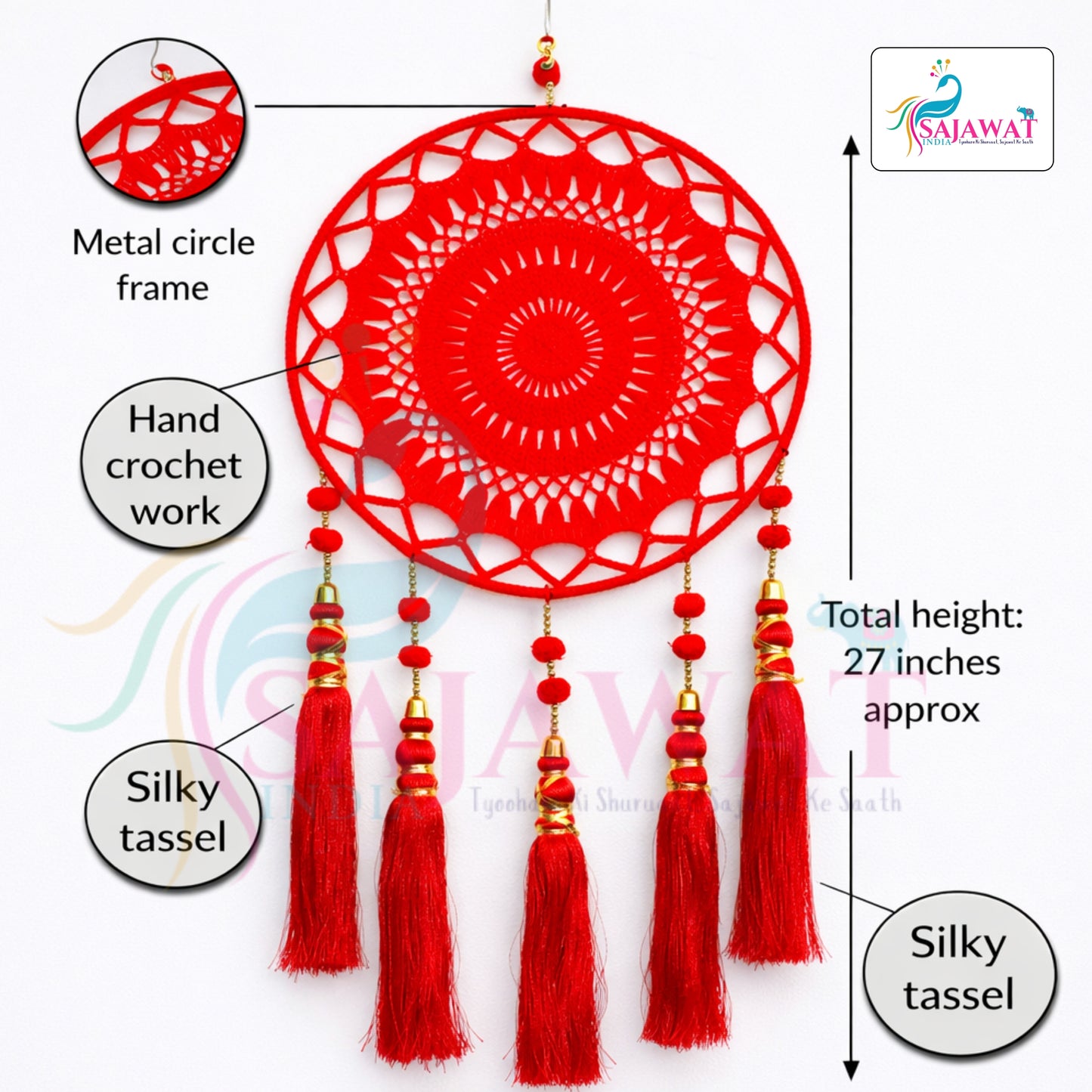 Bold red vibes. Passion, protection & dreamy elegance in one