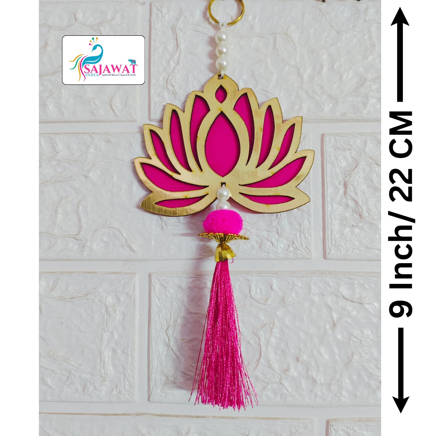 Pink Tassel Set – 5 Pieces Handcrafted tassels to add a soft, charming, and elegant touch to your decor