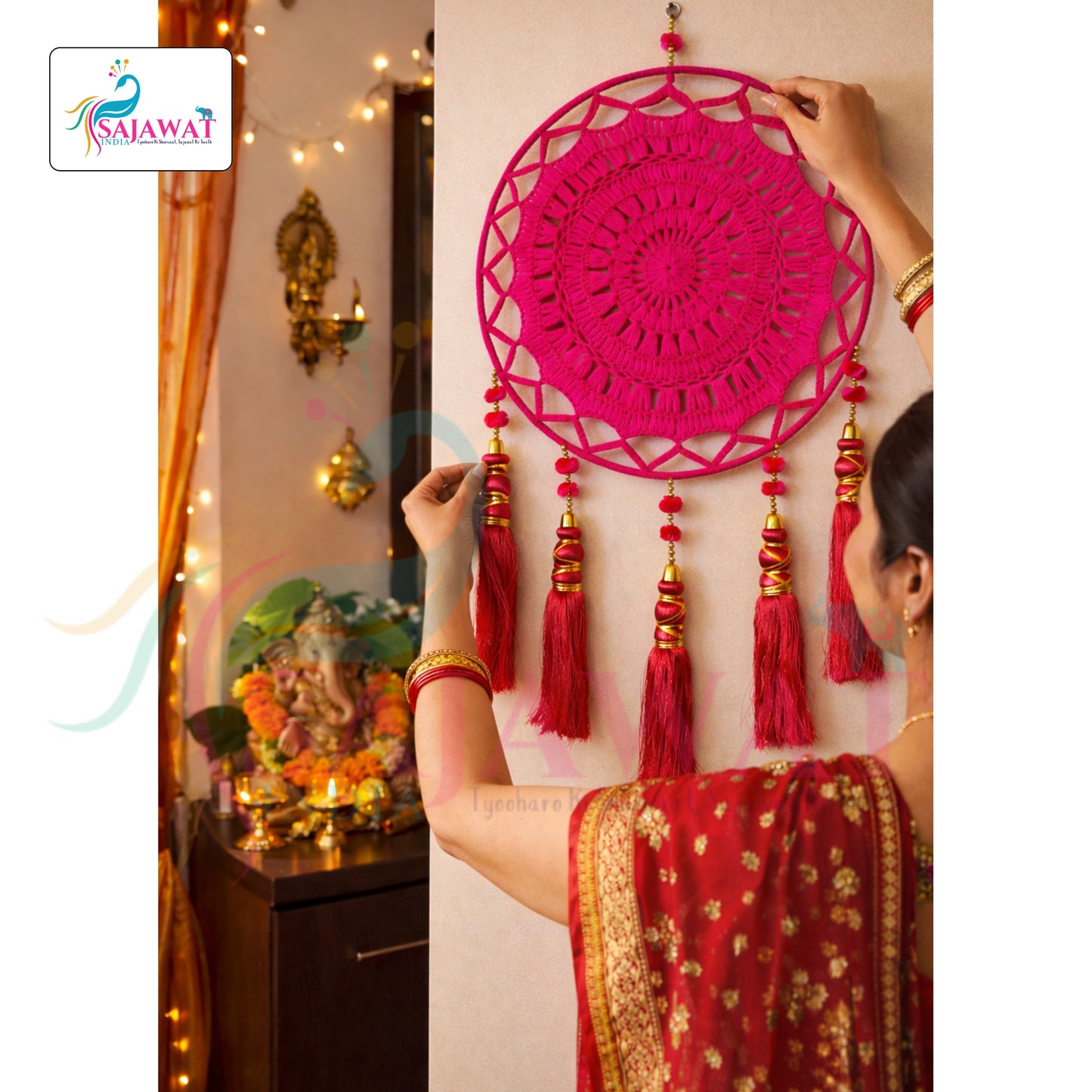 Rani magenta magic. Bold vibes, dreamy nights & handmade beauty all in one